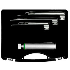 Ларингоскоп Миллера, набор из 3-х клинков, волоконнооптические