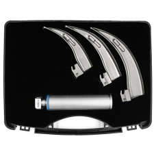 Набор ларингоскопов Макинтош (McIntosh) 3 клинкa (№ 2, 3, 4)