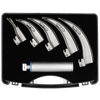 Набор ларингоскопов Макинтош (McIntosh) 5 клинков (№ 0, 1, 2, 3, 4)