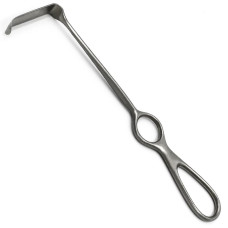 Ретрактор Лангенбека, горизонтально-изогнутый, 50 мм х 15 мм, 215 мм