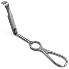 Ретрактор нижней челюсти, 90 мм х 14 мм, 180 мм