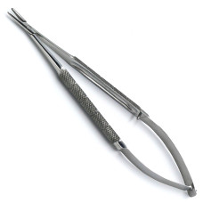 Иглодержатель глазной Кастровьехо, прямой, 160 мм