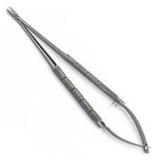 Иглодержатель глазной Кастровьехо, прямой, 180 мм