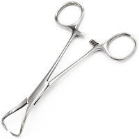 Зажим цапка для операционного белья, 130 мм