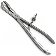 Костодержатель прямой с винтовым фиксатором, 240 мм