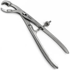 Костодержатель изогнутый с винтовым фиксатором, 260 мм