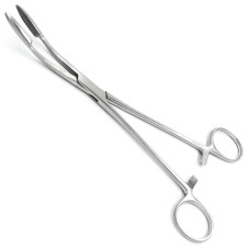 Корнцанг изогнутый, 230 мм