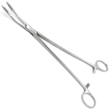 Корнцанг изогнутый, 260 мм