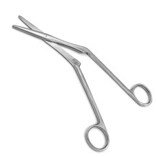 Ножиці за Хейманом, хірургічні, горизонтально-зігнуті 175 мм