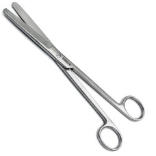 Ножницы операционные прямые тупоконечные, 200 мм