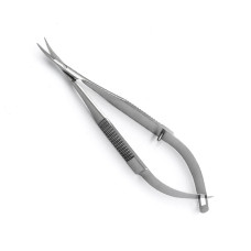 Ножницы по Ваннасу, изогнутые, остроконечные, 100 мм