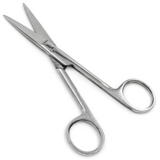 Ножницы операционные прямые остроконечные, 140 мм