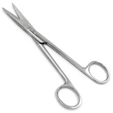 Ножницы операционные прямые остроконечные, 170 мм