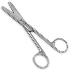 Ножницы операционные прямые тупоконечные, 140 мм