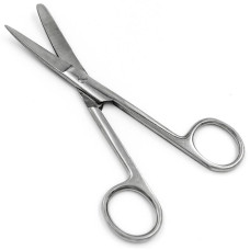 Ножницы операционные изогнутые с одним острым, 125 мм