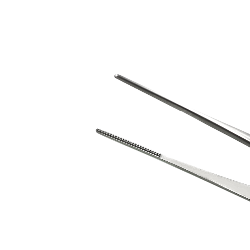 Пинцет сердечно-сосудистый с атравматической нарезкой ДеБейки (DeBakey), 15 см х 1,5 мм