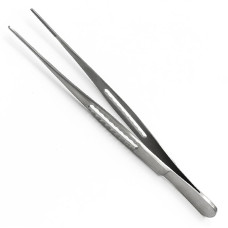 Пинцет по ДеБейки с атравматической нарезкой, 150 мм