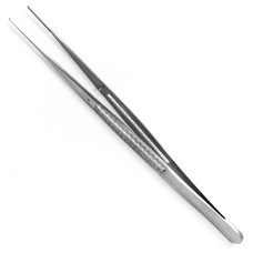 Пинцет по ДеБейки с атравматической нарезкой, 200 мм