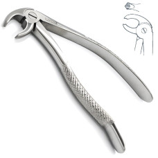 Щипцы для удаления молочных моляров нижней челюсти №22А, типа Щ-176 