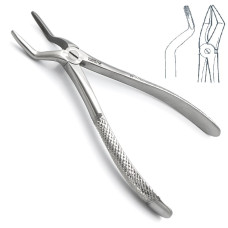 Щипцы для удаления корней зубов верхней челюсти со средними губками, № 51, типа Щ-181