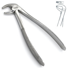 Щипцы для удаления клыков, резцов, премоляров нижней челюсти, № 13, типа Щ-172