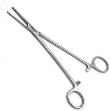 Зажим кровоостанавливающий Адсона, прямой, 180 мм