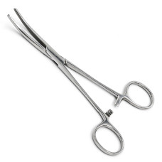 Зажим кровоостанавливающий Бильрота-Пеана, вертикально-изогнутый, 160 мм