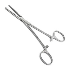 Зажим  Микулича, прямой, детский, 140 мм