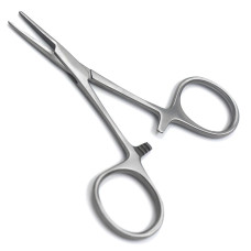 Зажим кровоостанавливающий, Хартмана (Бейби-Москит), прямой, 84 мм