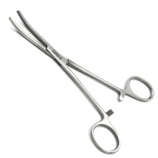 Зажим кровоостанавливающий по Рочестер-Кармаль, вертикально-изогнутый, 160 мм