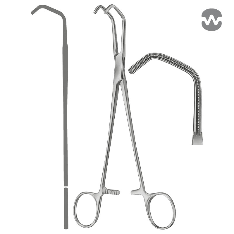 Зажим атравматический ДеБейки-Бек (DeBakey-Beck), 20,5 см