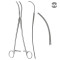 Зажим атравматический ДеБейки (DeBakey), S-изогнутый, 28 см