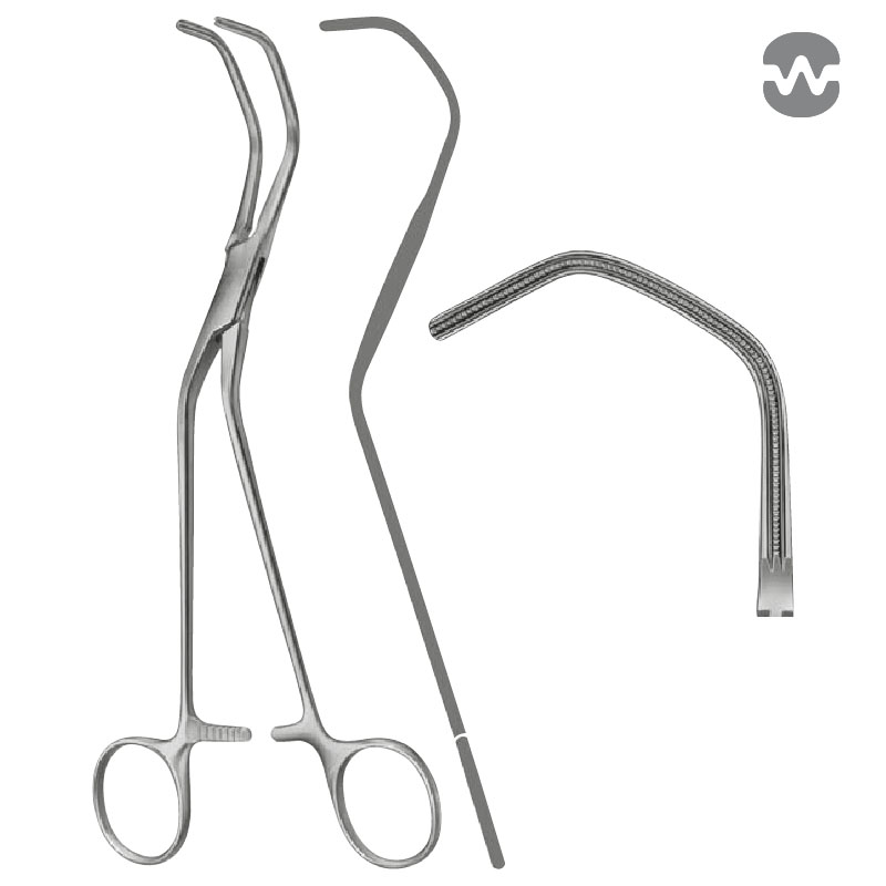 Зажим атравматический Дитрих (Dietrich), 21 см