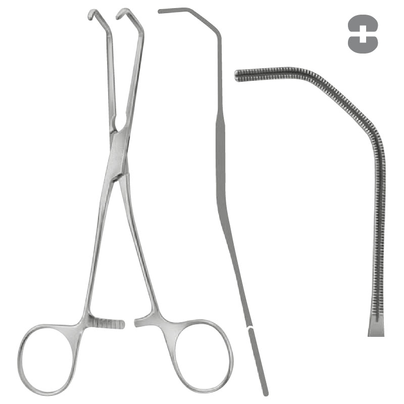 Зажим атравматический Кули (Cooley), 18 см