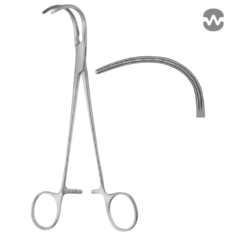 Зажим атравматический Гловер (Glover), 18 см