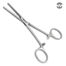 Зажим атравматический ДеБейки-Келли, прямой, 140 мм