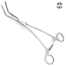 Зажим атравматический ДеБейки-Харкен, угловой, 245 мм