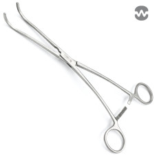 Зажим атравматический ДеБейки-Харкен, изогнутый, 245 мм