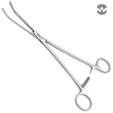 Зажим атравматический ДеБейки-Румел, изогнутый, 250 мм