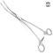 Зажим атравматический ДеБейки (DeBakey), S-изогнутый, 28 см