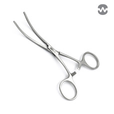 Зажим атравматический ДеБейки, S-изогнутый, 125 мм