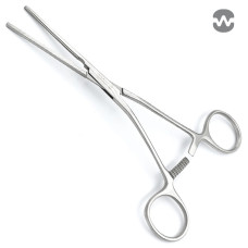 Зажим атравматический ДеБейки, прямой, 165 мм