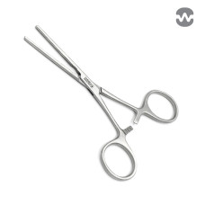 Зажим атравматический Кастанеда, прямой, 125 мм