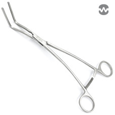 Зажим атравматический Харкен, угловой, 240 мм