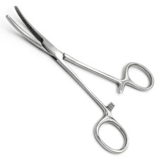 Зажим Бильрот изогнутый, 140 мм