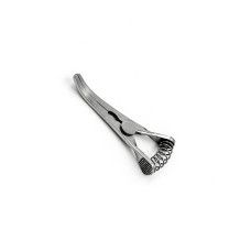 Зажим сосудистый бульдог вертикально-изогнутый, 45 мм