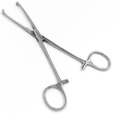 Зажим Эллиса для захвата кишечной стенки прямой, 152 мм