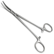 Зажим Халстед-Москит изогнутый, 160 мм