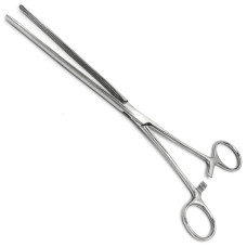 Зажим кишечный эластичный Кохера, прямой, 240 мм